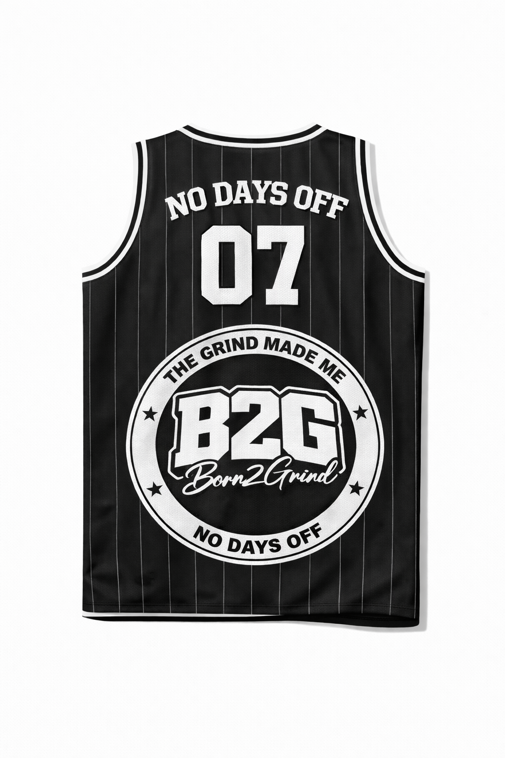 B2G -NO DAYS OFF  SINGLET/ BLACK